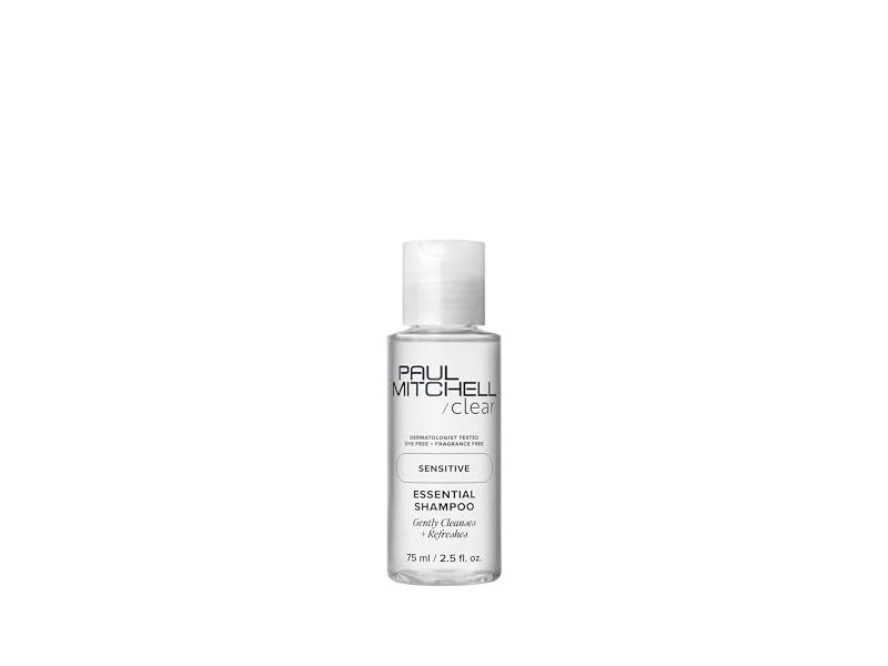Paul Mitchell Clear Essential Shampoo, Sensitive, 2.5 fl oz/75 mL