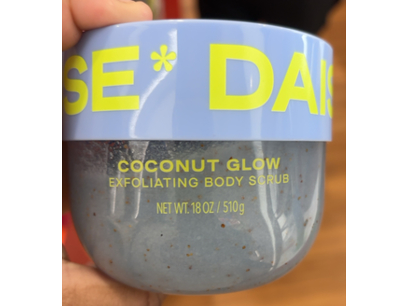 Daise Exfoliating Body Scrub, Coconut Glow, 18 oz/510 g