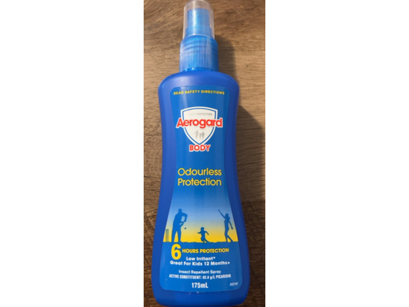 Aerogard Odourless Protection Insect Repellent Spray, 175 mL