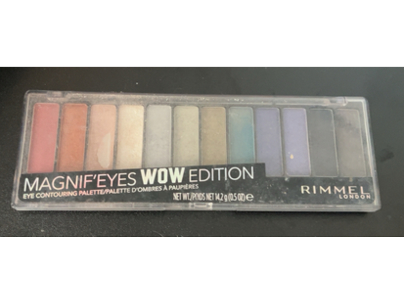 Rimmel London Magnif'eyes Eye Contouring Palette, Wow Edition, 0.5 oz/14.2 g