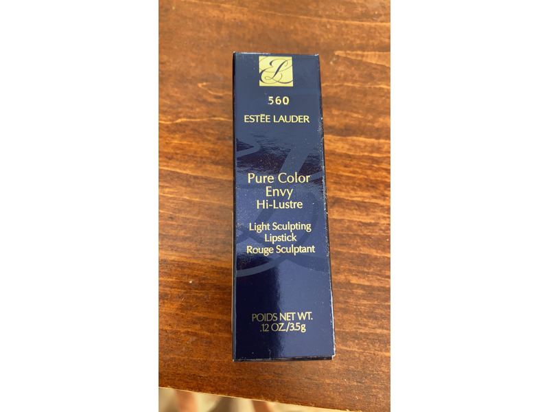 Estee Lauder Pure Color Envy HiLuster Light Lipstick, No. 120 Naked Ambition, 0.12 Ounce