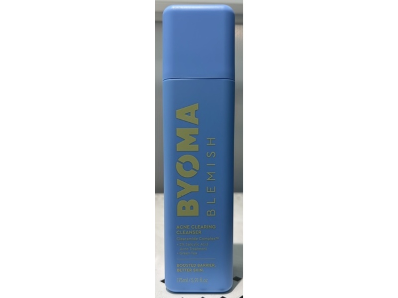 Byoma Blemish Acne Clearing Cleanser, 5.91 fl oz/175 mL