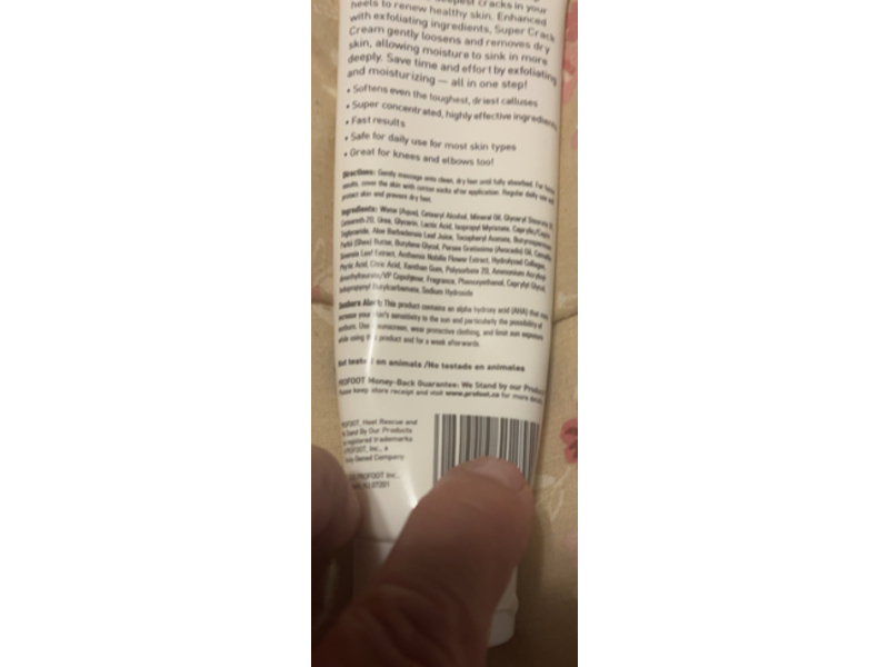 Profoot Heel Rescue Super Crack Foot Cream, 4.4 oz/125 g