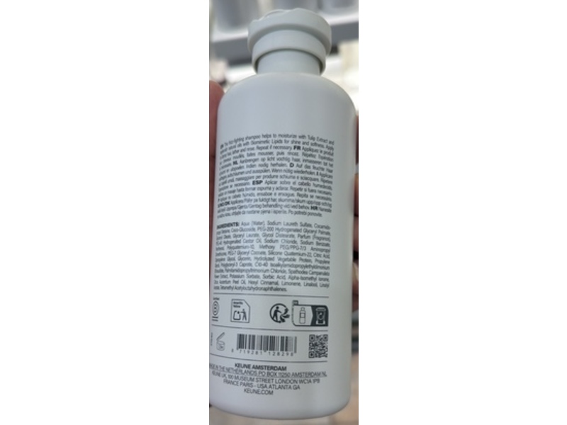 Keune Velvet Smooth Anti-Frizz Shampoo, 10.1 fl oz/300 mL