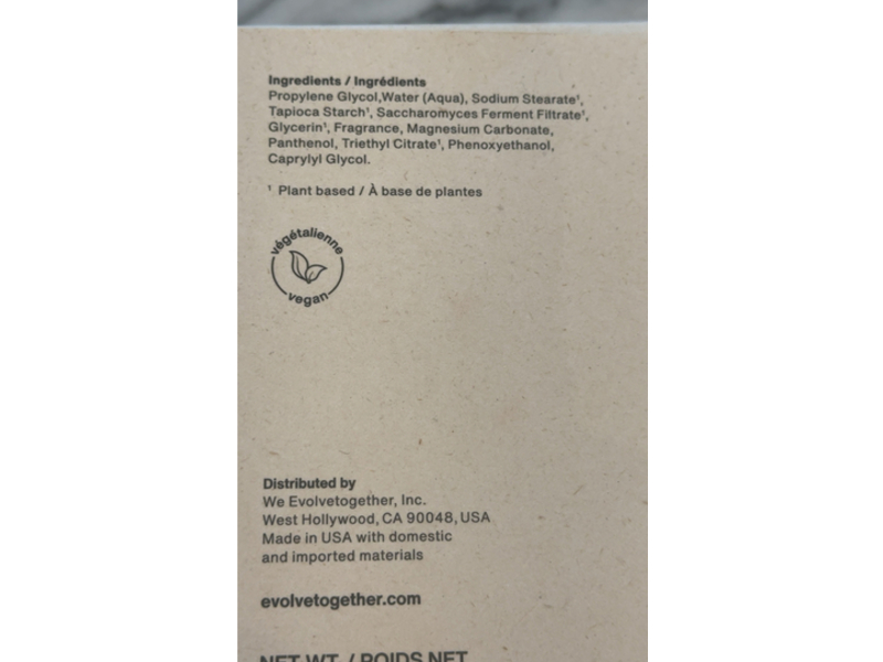 Evolvetogether Deodorant Discovery Set, 0.63 oz/18 g