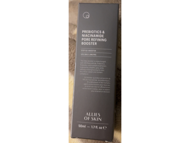 Allies Of Skin Prebiotics & Niacinamide Pore Refining Booster, 1.7 oz/50 mL