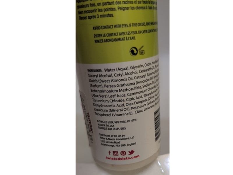 Urban Therapy Twistedsista 3 Minute Moisturizing Mask, 12 fl oz/354 mL