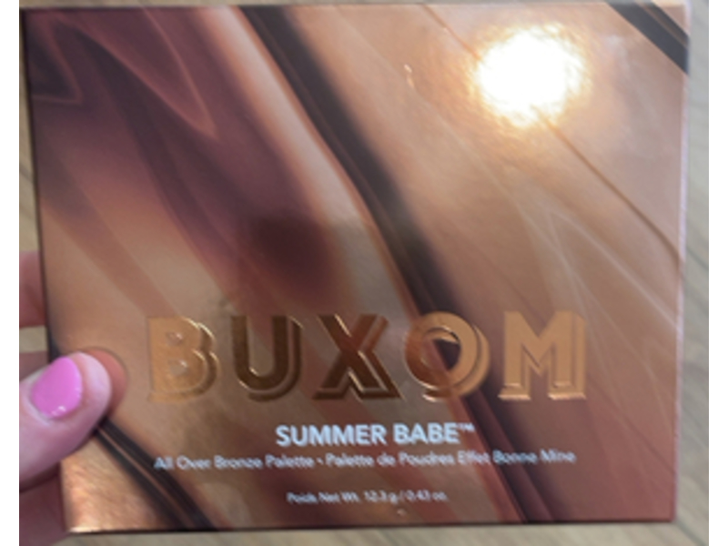 Buxom All Over Bronze Eyeshadow Palette, Summer Babe, 0.43 oz/12.3 g