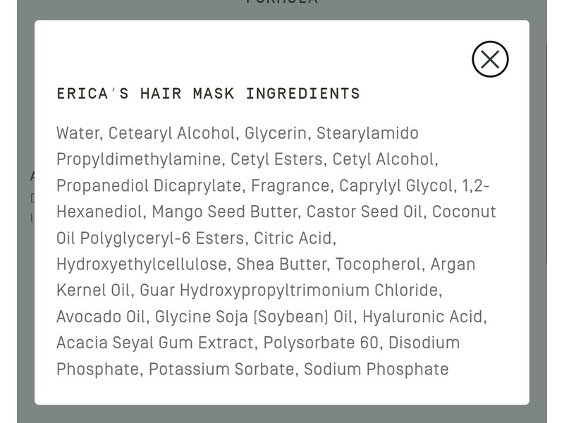 Prose Erica Hair Mask, 8.5 fl oz/250 mL