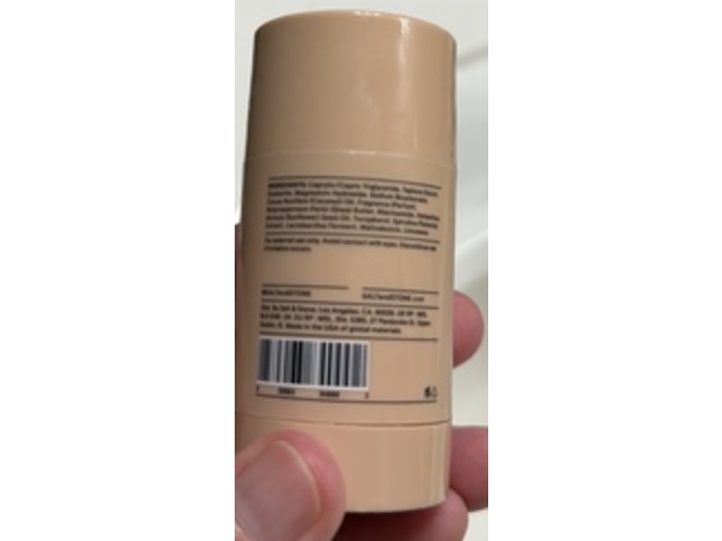 Salt & Stone Deodorant, Saffron & Cedar, 1 oz/28 g