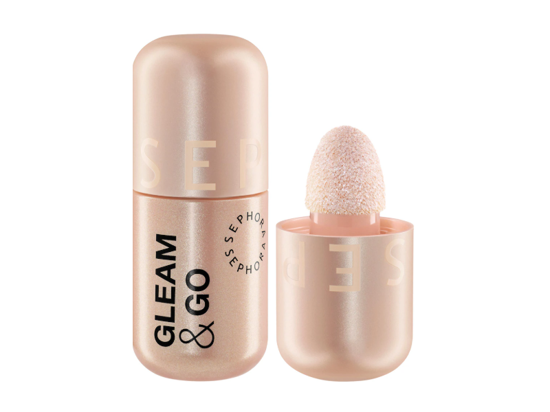 Sephora Collection Gleam & Go Liquid Highlighter, 01 On Ice, 7 mL