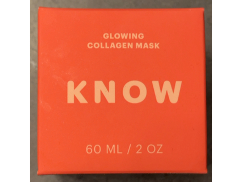 Know Glowing Collagen Mask, 2 oz/60 mL