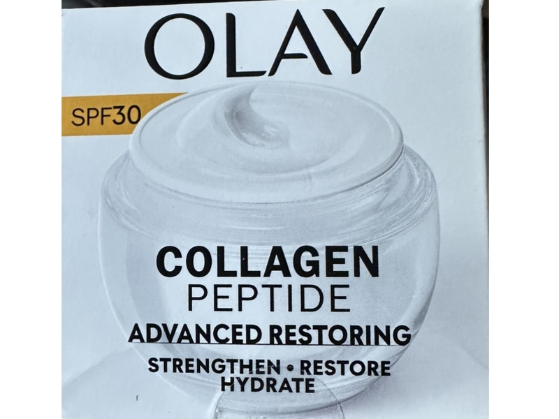 Olay Collagen Peptide Face Moisturiser, SPF 30, 50 mL
