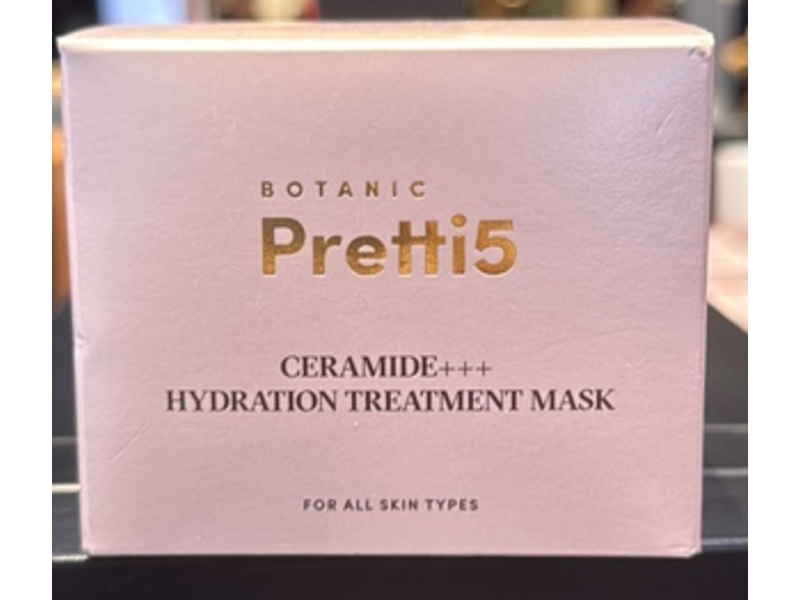 Pretti5 Ceramide+++ Hydration Treatment Mask, 3.5 oz/100 g