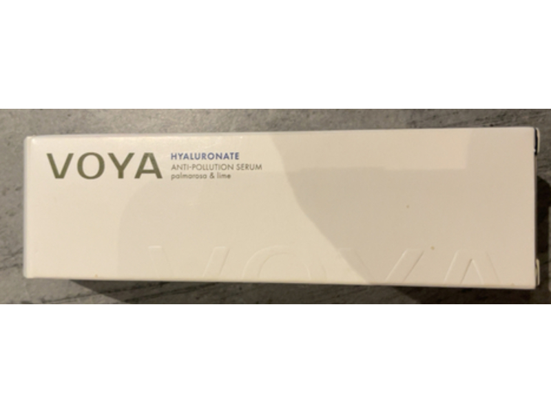 Voya Hyaluronate Anti - Pollution Serum, 30 mL