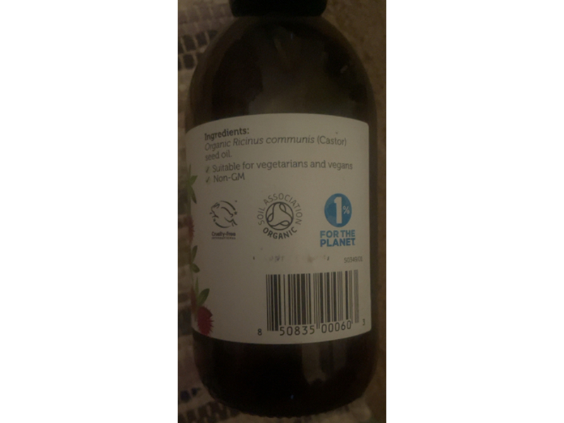 Pukka Organic Cold Pressed Massage Oil, Castor Oil, 250 mL
