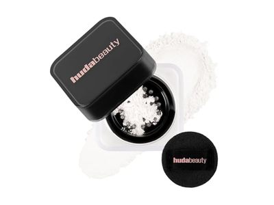 Huda Beauty Baby Bake Loose Baking & Setting Powder, Sugar Cookie, 0.21 oz/6 g