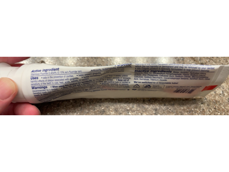 Colgate Recycle Me Total Whitening Toothpaste, 4.8 oz/136 g