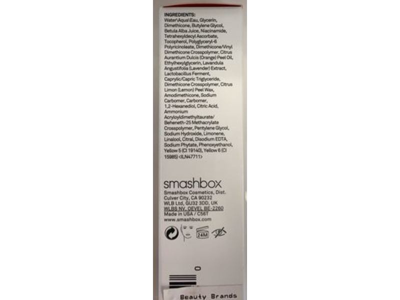 Smashbox Photo Finish Vitamin Glow Primer, 0.44 fl oz/13 mL