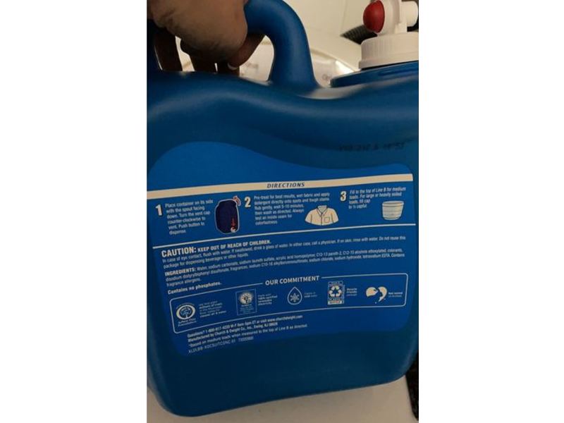 Xtra Plus Oxi Clean Detergent, Crystal Clean, 160 Loads, 249.5 fl oz/7.37 L