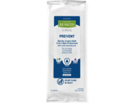 Medline Remedy Clinical Prevent Barrier Cream Cloth 3-In-1 Skin Protectant, Unscented, 8 Count - thumbnail 1