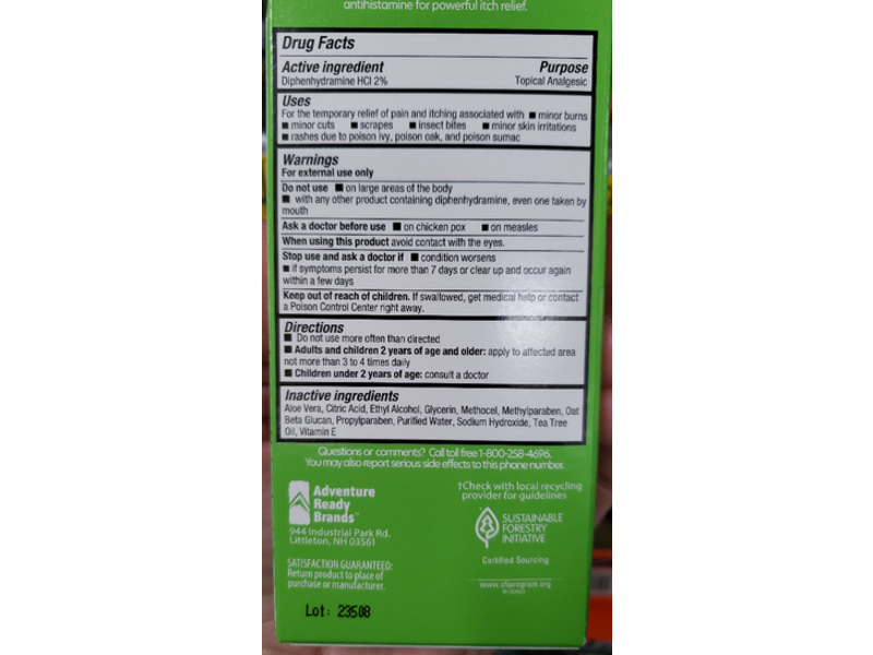 After Bite Itch Relieving Gel, Outdoor, 0.7 fl oz