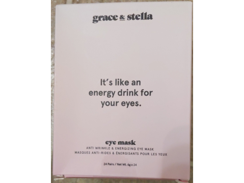 Grace & Stella Under Eye Mask, Gold, 6 g, 24 Count