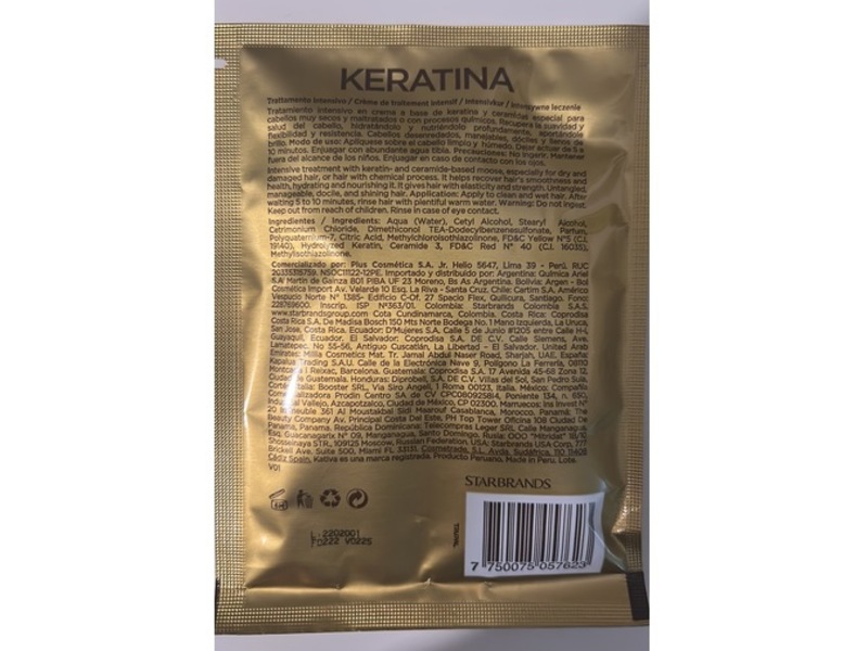 Kativa Keratin Hair Treatment, 1.7 oz/50 g