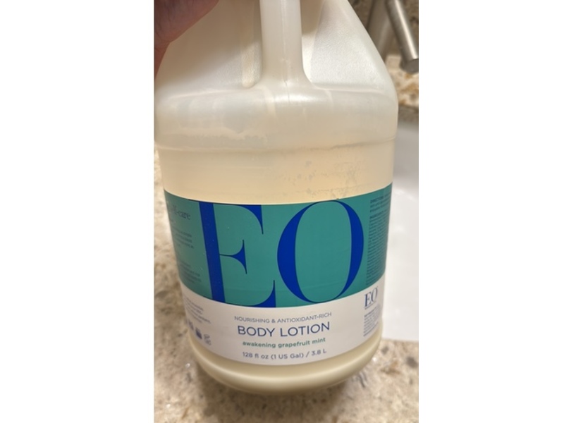 EO Products Body Lotion, Awakening Grapefruit Mint, 128 fl oz/3.8 L