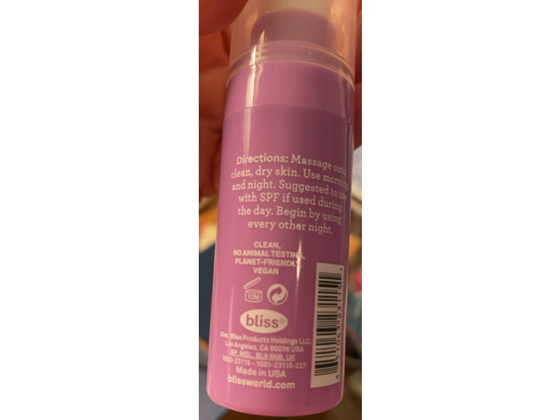 Bliss Youth Got This Prevent-4 Advanced Skin Smoothing Serum, Pure Retinol, 0.5 fl oz/15 mL