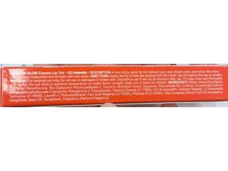 UNICORN GLOW Essence Lip Tint, 02 Umbrella, 0.16 oz/4.5 g