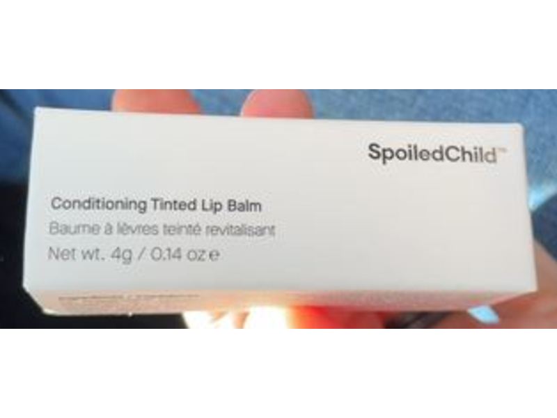 Spoiled Child Conditioning Tinted Lip Balm, Natural Pink, 0.14 oz/4 g