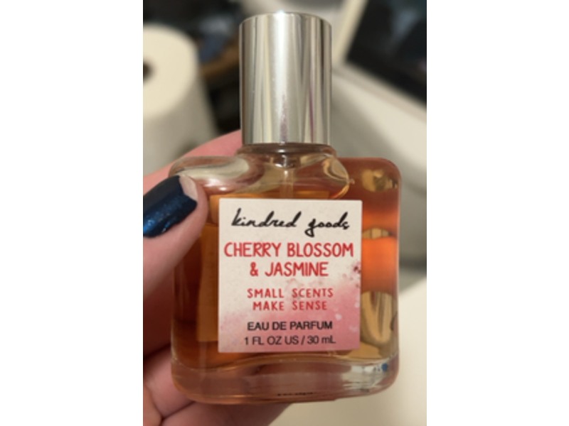 Kindred Goods Eau De Parfum, Cherry Blossom & Jasmine, 1 fl oz/30 mL