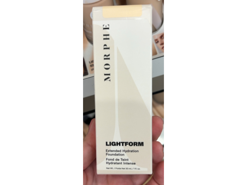Morphe Lightform Extended Hydration Foundation, Light 1N, 1 fl oz/30 mL