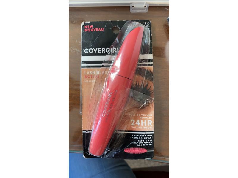 Covergirl Lash Blast Active Mascara, 810 Black Brown, 0.44 fl oz/13.1 mL