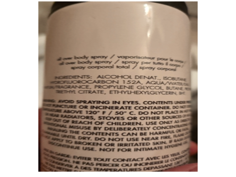 Calvin Klein Obsession All Over Body Spray, 5.4 oz/152 g