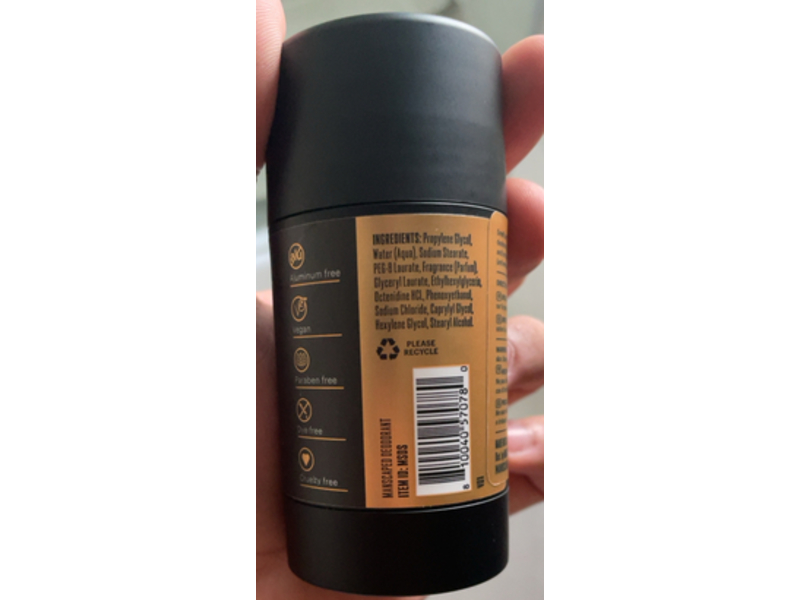 Manscaped Deodorant, Odor Protection, 2.85 oz/75 g
