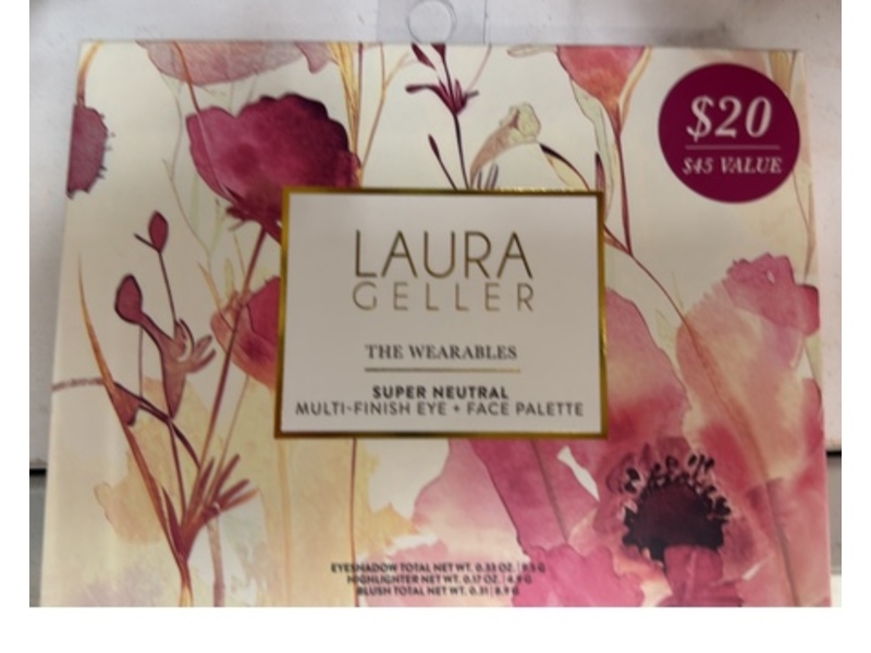 Laura Geller The Wearables Super Neutral Multi-Finish Eye + Face Palette