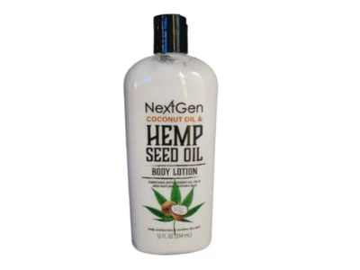 NextGen Body Lotion, Coconut Oil & Hemp Seed Oil, 12 fl oz/354 mL