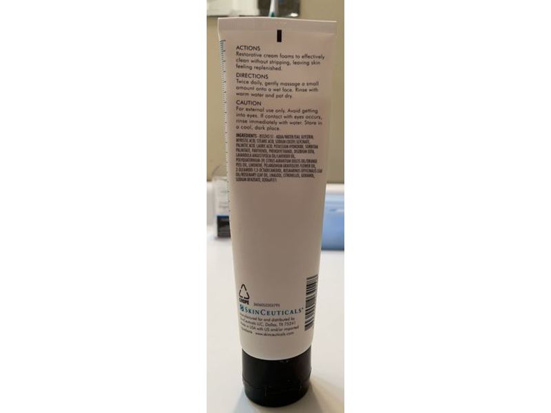 SkinCeuticals Replenishing Cleanser Cream, 5 fl oz/150 ml