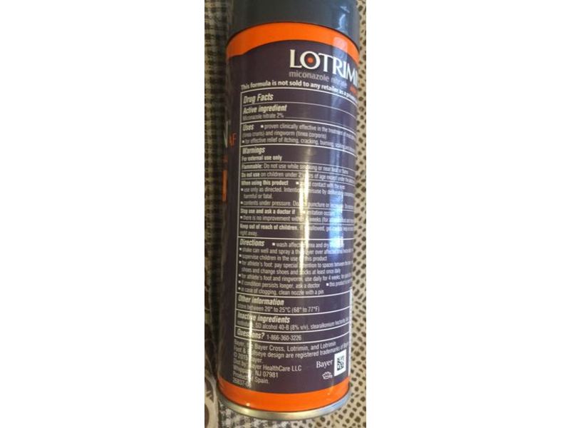 Lotrimin Antifungal Spray Powder, 4.6 oz/133 g