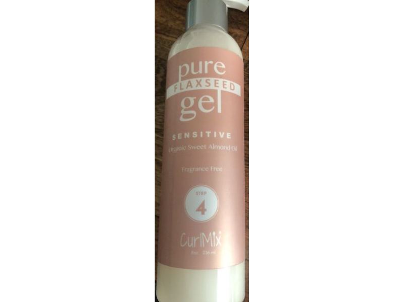 CurlMix Pure Flaxseed Gel, Fragrance Free, 8 oz/236 mL