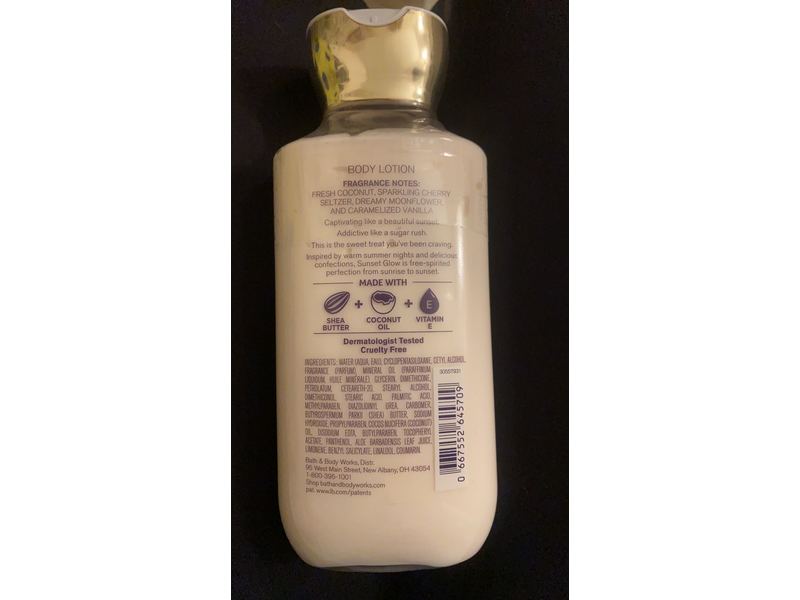 Bath and Body Works Sunset Glow 24 HR Moisture Body Lotion - 8 fl oz