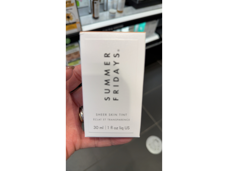 Summer Fridays Sheer Skin Tint with Hyaluronic Acid + Squalane, Shade 2, 30 mL/1 fl oz