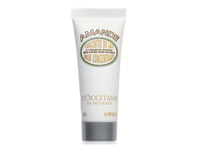 L'Occitane En Provence Almond Milk Concentrate Body Milk, 0.6 oz/20 mL