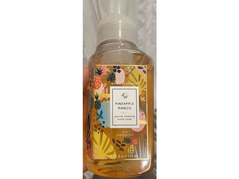 Bath & Body Works Gentle Foaming Hand Soap, Pineapple Mango, 8.75 fl oz/259 mL