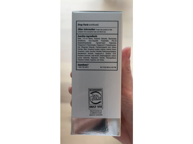 Natura Bisse Diamond Luminous Tinted Fluid Sunscreen, SPF 40, 1 fl oz/30 mL