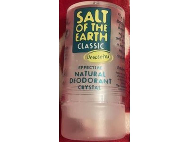 Salt Of The Earth Classic Natural Deodorant Crystal, Unscented, 90 g