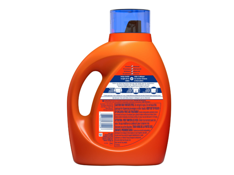 Tide + Ultra Oxi Liquid Laundry Detergent, 44 Loads, 69 fl oz/ 2.04 L