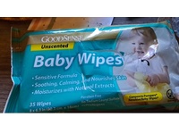 GoodSense Baby Wipes, Unscented, 35 Count - thumbnail 2